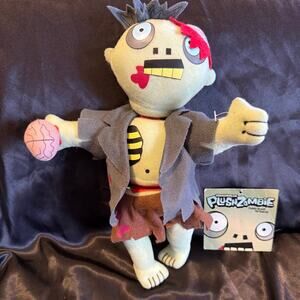 2008 Think Geek "Dismember Me" Zombie plushie Removable Limbs